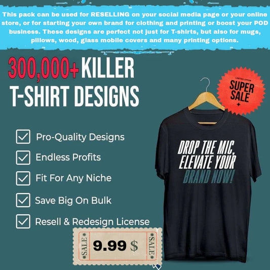 300,000+ Editable T-Shirt Designs